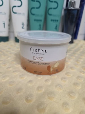 Cirepil - Cera fácil - 400 g / 14,11 oz - Tira depilatoria cera desechable - Cremosa Foto 1 de 4