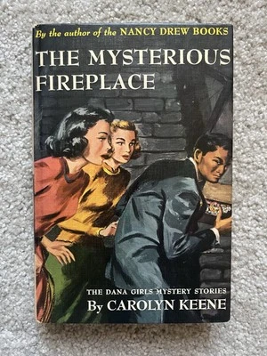 Dana Girls #10 The Mysterious Fireplace Picture Cover - Image 1 of 4