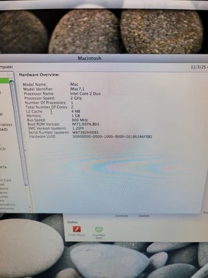 Apple iMac A1224 20in  2 GHz 1GB DDR3 RAM - Image 1 of 4