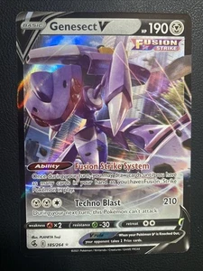 Genesect v 185/264 Swsh08: Fusion Strike Holo - Picture 1 of 3
