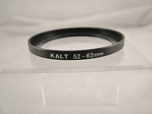 ANILLO FILTRO CÁMARA METAL ESCALONADO KALT 52MM-62MM - Imagen 1 de 1