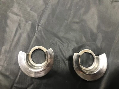 Cadillac 1955-1956, juego de escudo cromado brazo limpiaparabrisas Buick (opción Cam-o-matic), Foto 1 de 2