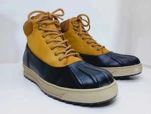 Huckberry All Weather Duck Boots Sz 10.5 All Leather Waterproof *Gusset Flaking - Picture 1 of 20