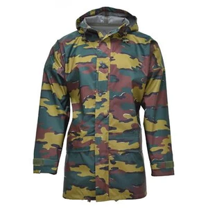 GENUINE BELGIAN ARMY WATERPROOF GORETEX SEYNTEX JACKET JIGSAW HOODED PARKA NEW - Picture 1 of 10