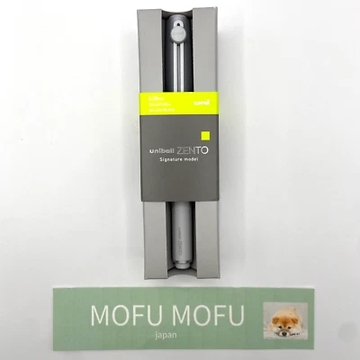 Bolígrafo de gel Mitsubishi uni-ball ZENTO plateado 0,38 mm UBZH38,26 Signature Japón nuevo Foto 1 de 4