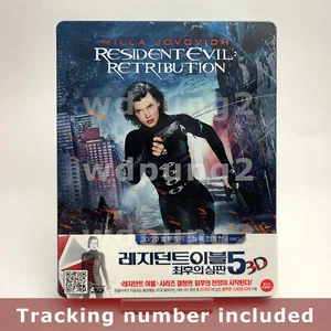 Resident Evil: Retribution BLU-RAY Steelbook 2D & 3D Combo - Picture 1 of 5