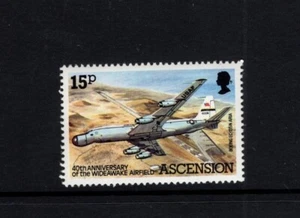 Avión Ascension 1982 15p Boeing EC-135N Aria sobre Wideawake Field MNH SG 320 - Imagen 1 de 1