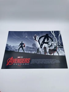 Marvel Studios Avengers Endgame 2019 AMC Theater Poster 11 X 15 - Picture 1 of 1