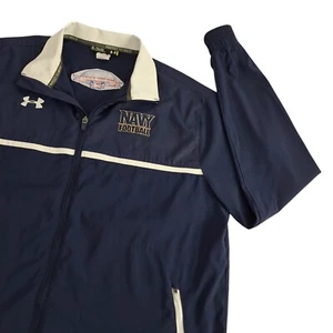 Under Armour US Navy Midshipmen Football Jacke Herren XL Poinsettia Bowl 2014 Zip - Bild 1 von 16