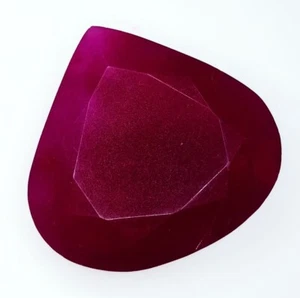 Gemas de rubí opaco de gran tamaño con piedras preciosas sueltas certificadas de rubí rojo natural de 152,22 quilates - Imagen 1 de 10