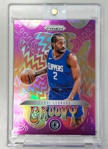 Kawhi Leonard 2024-25 Panini Prizm Silver Groovy SSP Case Hit #18 - Picture 1 of 2
