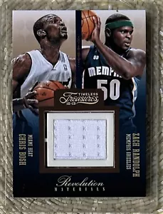 2012-13 PANINI TIMELESS TREASURES REVOLUTION MATERIALI /75 CHRIS BOSH RANDOLPH - Foto 1 di 2