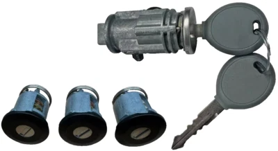 Jeep Wrangler TJ LJ 98-01 Puerta de encendido Llave trasera Interruptor Cerradura Cilindro Juego 2 llaves Foto 1 de 3