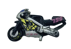 RARE  Vintage 1989  Micro Machines  Yamaha FZR 750 Motorcycle Street Bike  FAST! - Picture 1 of 5