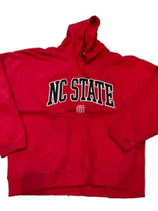 NC State Wolfpack Sweatshirt Hoodie Size 2XL Red - Picture 1 of 3