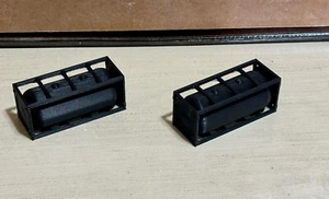 HO 1:87 Scale 1/87 20 Foot Shipping Container Tank x2 Model Train Miniature - Picture 1 of 5