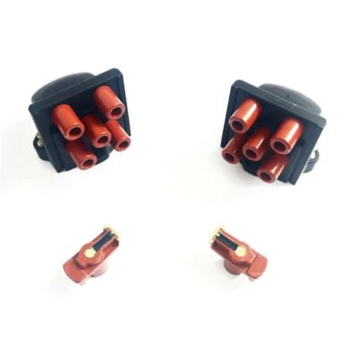 2x Tappo Distribuzione Audi Bosch + Dito Distribuzione per Audi V8 D11 S4 S6 V8 C4 Q1 - Immagine 1 di 2