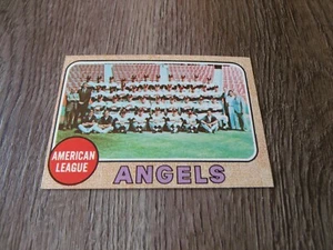 VINTAGE 1967 TOPPS AMERICAN LEAGUE CALIFORNIA ANGELS BASEBALL CARD - Picture 1 of 2
