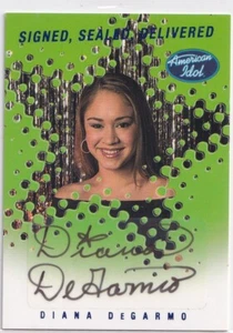 2004 Fleer American Idol Signed Sealed Delivered #SSD-DD Diana DeGarmo Auto - Picture 1 of 2