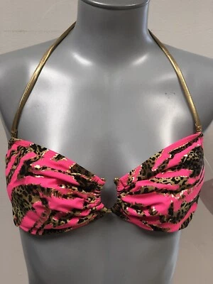 Chica Rica Sumatra Pink Bandeau Top size D = Extra large - Image 1 of 3