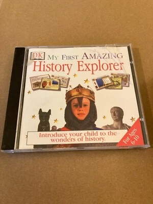 DK My First Amazing History Explorer (PC/Apple Mac, 1998) Windows CPU Ages 6-10 - Image 1 of 4
