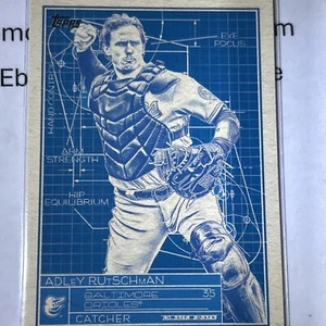 2024 Topps Series 1 Adley Rutschman Superstar Blueprint Blue Parallel #SB-11 - Picture 1 of 2