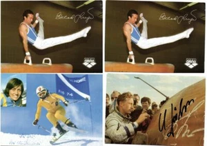 AUTOGRAMME SPORT, STARS 21 MODERNE POSTKARTEN (L3315) - Bild 1 von 6