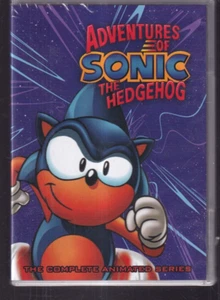 ADVENTURES OF SONIC THE HEDGEHOG: THE COMLETE ANIMATED SERIES (6 DVDs 1993)K3 - Picture 1 of 2