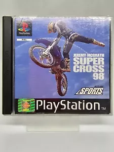 🎮Jeremy McGrath Supercross 98 - PlayStation 1 - Acclaim Sports - 1998 - Imagen 1 de 7