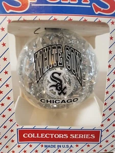 Chicago White Sox Ornamento 125 Aniversario Retro Deportes Coleccionistas Serie - Imagen 1 de 11