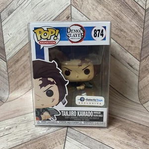 Funko Pop Demon Slayer Tanjiro 874 Giocattoli Galattici Esclusivi - Foto 1 di 5