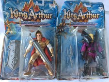 Lot2 KING ARTHUR & WARLORD SLASHER King Arthur &The Knights f Justice1992 Mattel