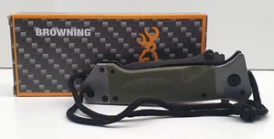 BROWNING N. DA73-1 - Coltellino tempo libero campeggio - Lama acciaio - R354 - Picture 1 of 7