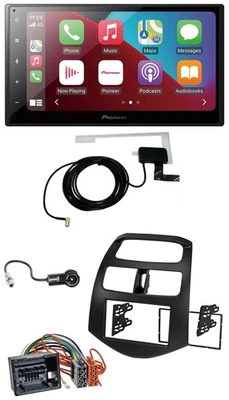 Pioneer USB Bluetooth DAB MP3 2DIN Autoradio für Chevrolet Spark ab 2013 - Bild 1 von 4