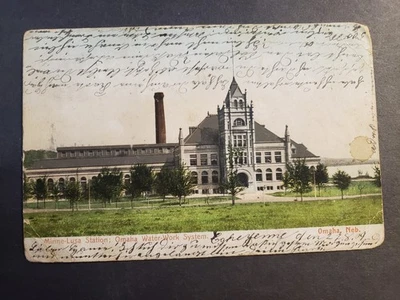 CHEYENNE, LARAMIE County, WYOMING 1906 Postcard to 30th Infantry Regt, Germany - Image 1 of 2