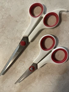 Singer Pair of Sewing Scissors 8 and 5 Stainless Steel Blades - Picture 1 of 4