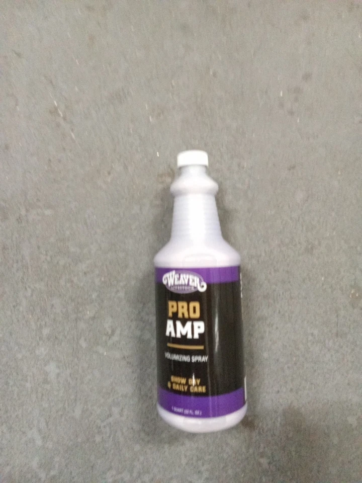 Spray voluminizador Weaver Livestock Pro AMP para ganado de exhibición 1 cuarto 217 Dt Foto 1 de 1