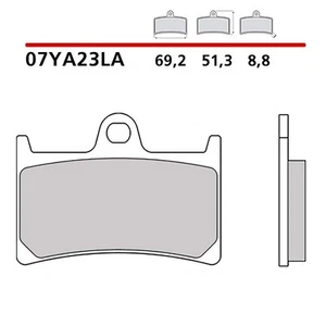 BREMBO KIT PASTIGLIE FRENO ANT. MONTA SU YAMAHA XJR 1300 99-13-07YA23LA - Foto 1 di 1