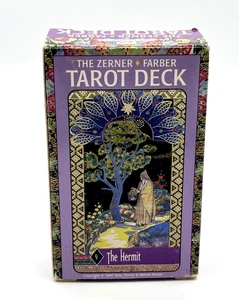 Vintage 1997 Zerner-Farber Tarot Deck by Monte Farber - Complete in Box - Imagen 1 de 7