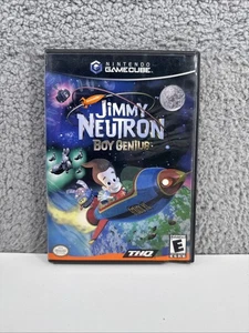 Jimmy Neutron: Boy Genius (Nintendo GameCube, 2002) Game & Case - Picture 1 of 7