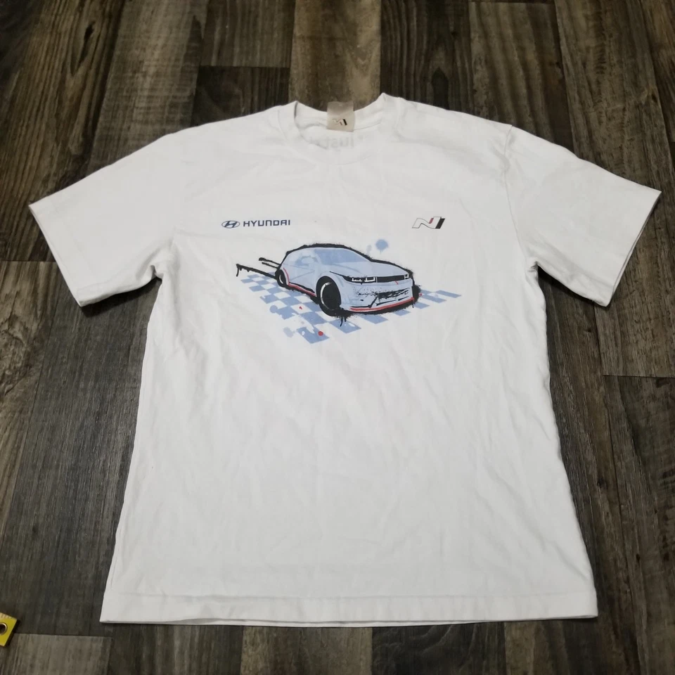 Hyundai Men’s Racing T-Shirt Medium TCR Hyundai N Never Just Drive - Image 1 of 4