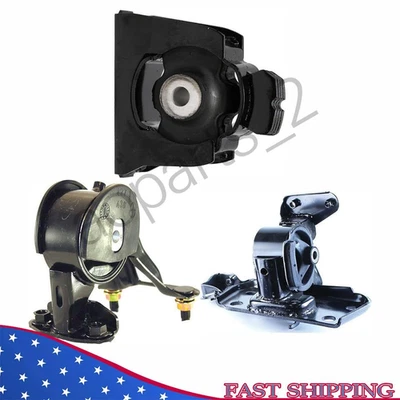 Engine Motor & Transmission Mount Set 3PCS. 2009-2012 for Toyota RAV4 2.5L 2WD - Image 1 of 4