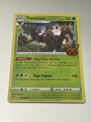 Trevenant 17/196 Trick Or Trade Holo Rare Pokemon Card Pokémon TCG - Image 1 of 2