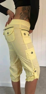 JANE NORMAN YELLOW WOMEN'S SHORTS - Picture 1 of 5