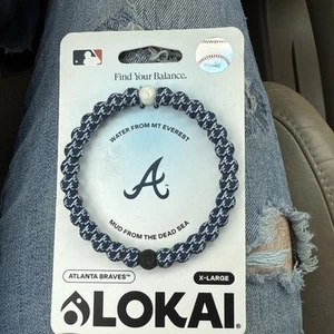 LOKAI Unisex MN ATL BRAVES MLB Bracelet baseball X-LARGE - Picture 1 of 4