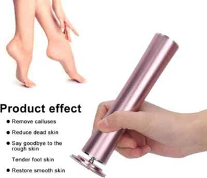 Electric Foot File Callus Remover Dermave Feet Adjustable Speed 60Pcs Sand Discs - Picture 1 of 4