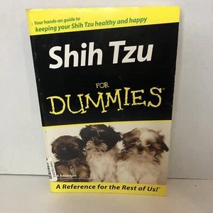 Shih Tzu for Dummies - paperback Adamson, Eve - Picture 1 of 2