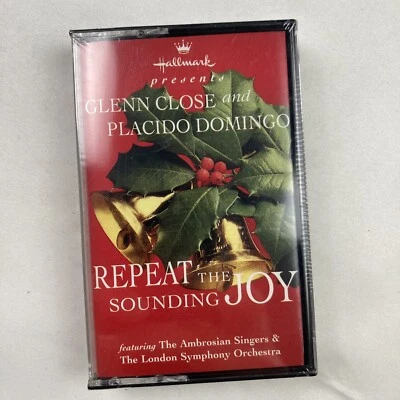 Repeat The Sounding Joy Glenn Close & Placido Domingo Cassette Hallmark SEALED - Image 1 of 2