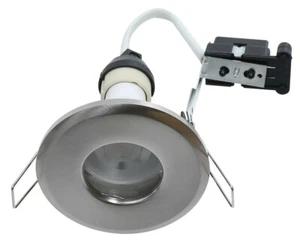 DOWNLIGHTS DE SOFFIT A PRUEBA DE INTEMPERIE IP65 DUCHA HALÓGENO O LED ADECUADO GU10 X 4 - Imagen 1 de 4