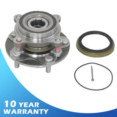 Front Wheel Bearing and Hub for 2007-2021 Toyota Tundra 2008-2022 Sequoia 4wd - Image 1 of 4